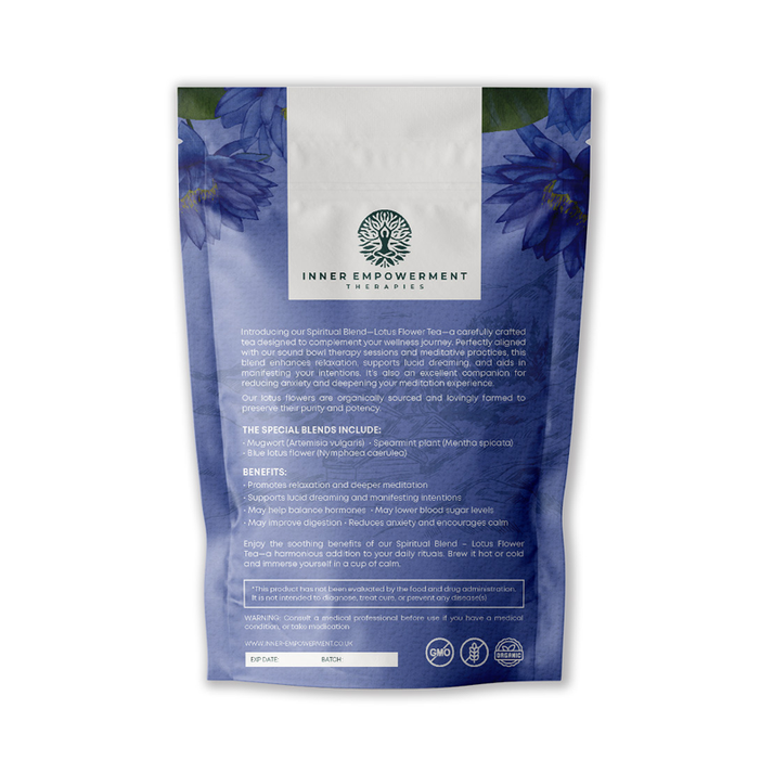 Blue Lotus Flowers Tea With Out Spearmint